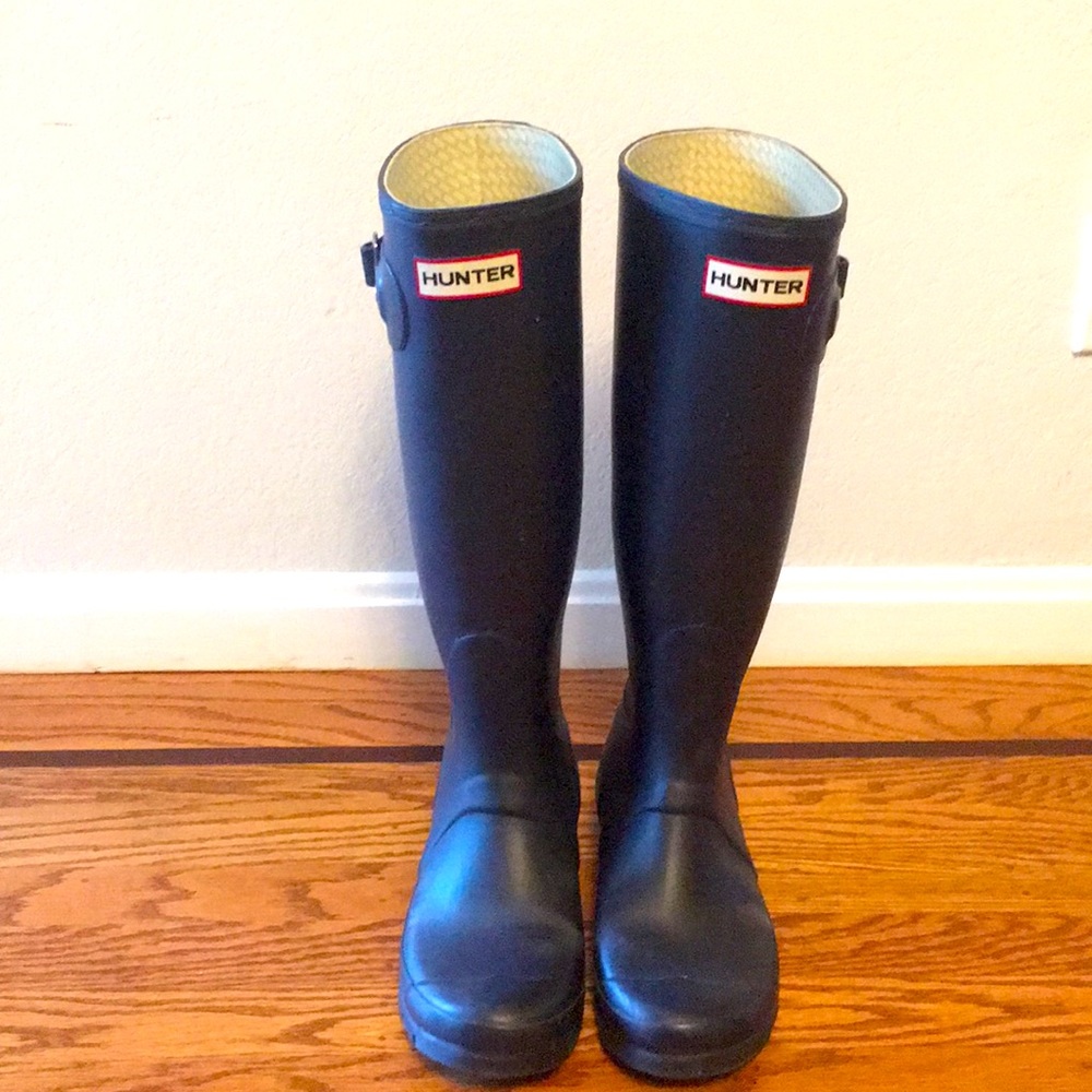 Purple Hunter Rain Boots